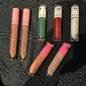 Jeffree star cosmetics lip bundle new/ swatched
